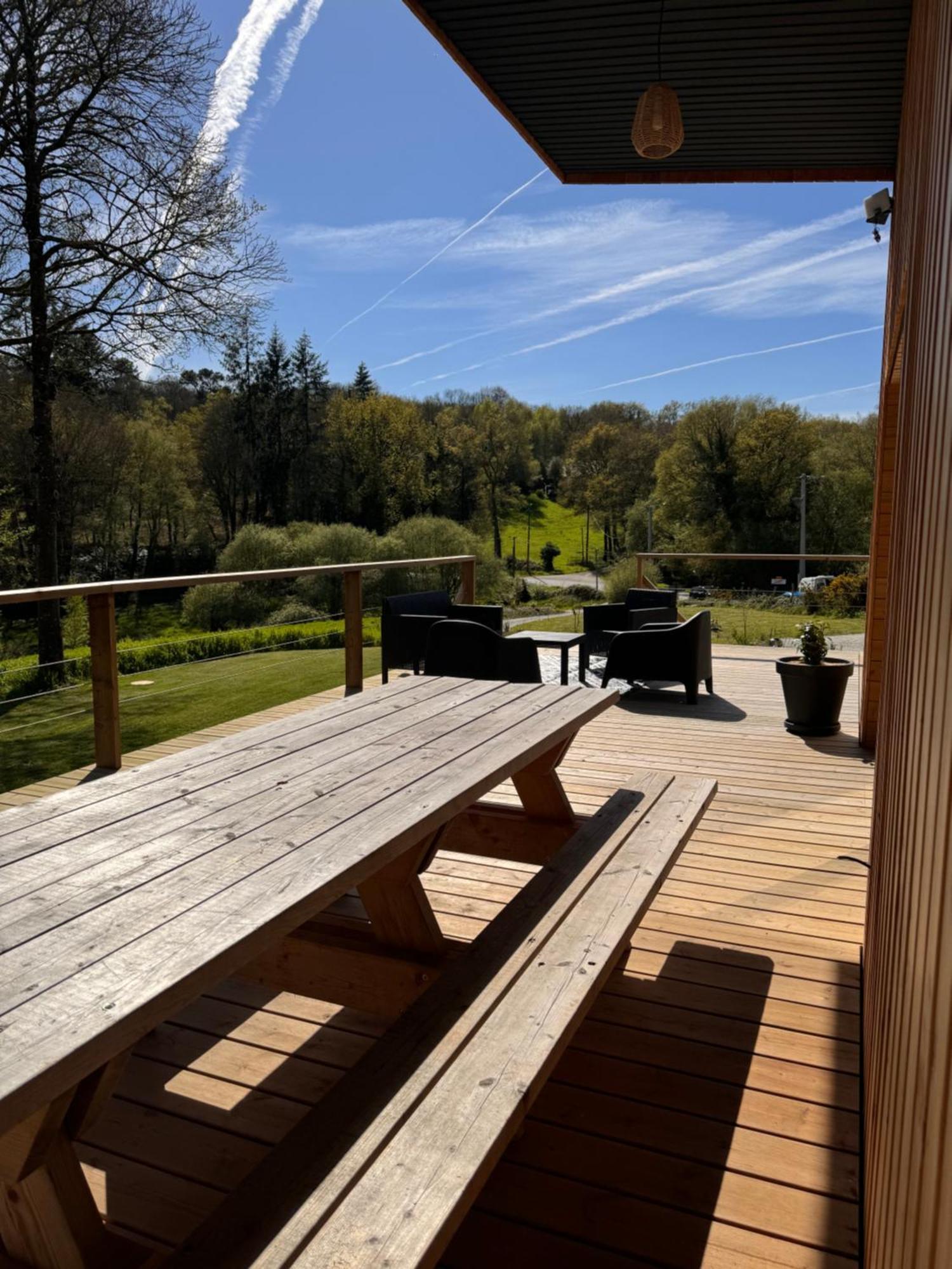 Vila L Antre De Kergoff Caurel  Exteriér fotografie